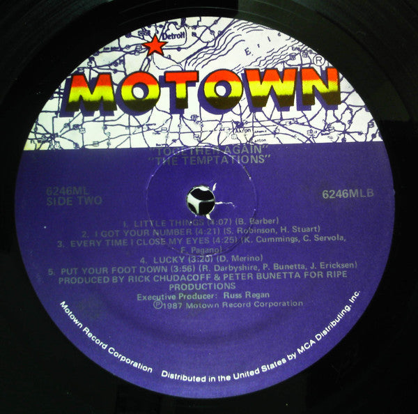 The Temptations - Together Again - LP