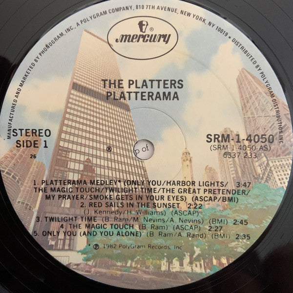 The Platters - Platterama: The Platters Original Greatest Hits - LP