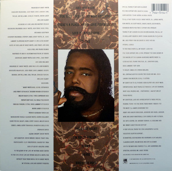 Barry White - The Right Night & Barry White - LP