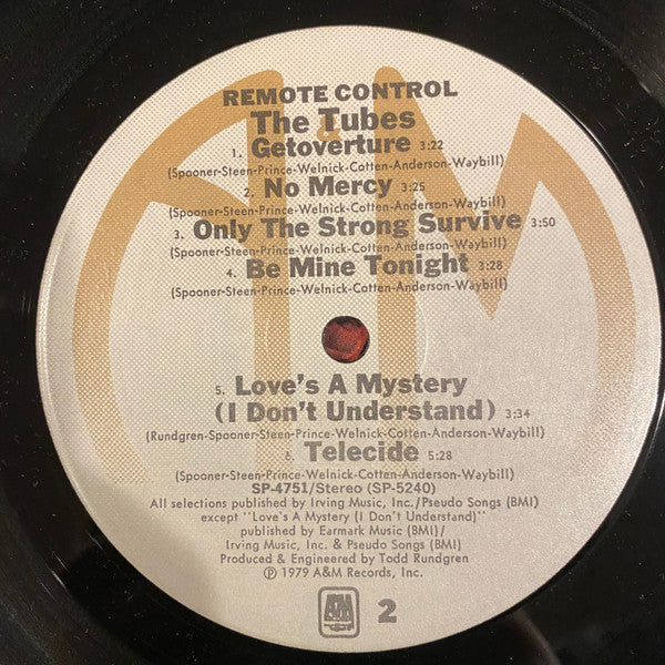 The Tubes - Remote Control - LP