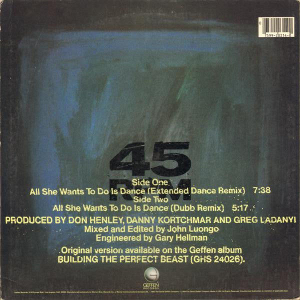 Don Henley - All She Wants To Do Is Dance - LP