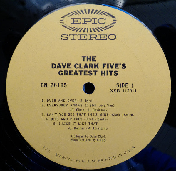The Dave Clark Five - The Dave Clark Five's Greatest Hits - LP