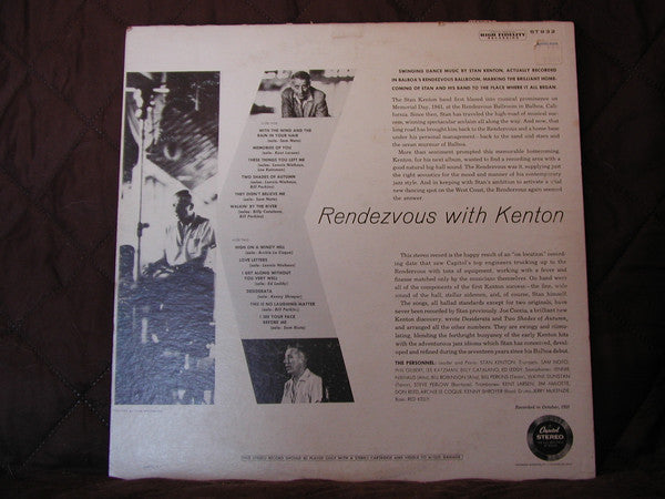 Stan Kenton - Rendezvous With Kenton - LP