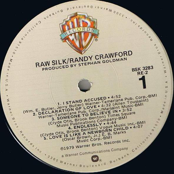 Randy Crawford - Raw Silk - LP