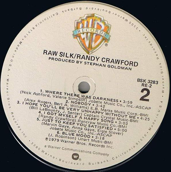Randy Crawford - Raw Silk - LP