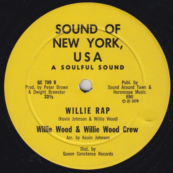 Willie Wood & Willie Wood Crew - Willie Rap - LP