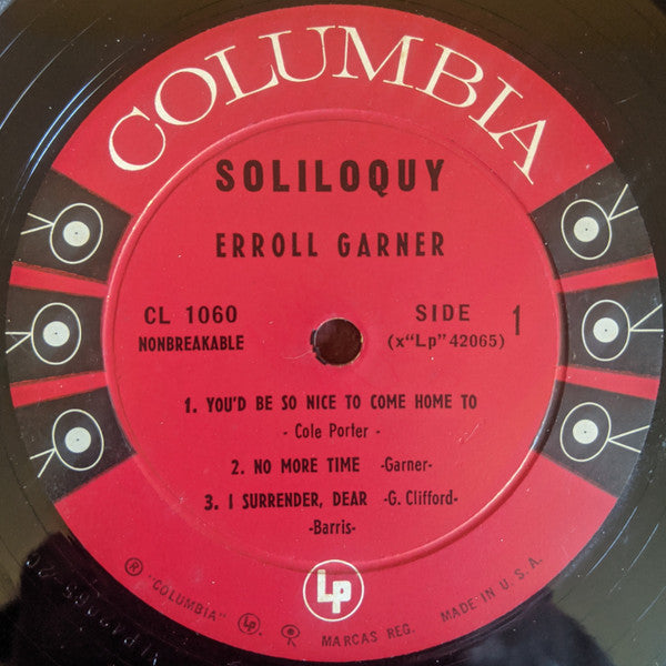 Erroll Garner - Soliloquy - LP