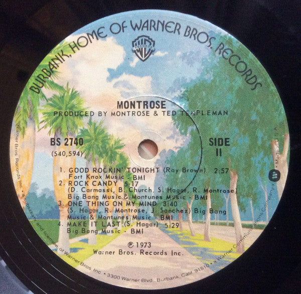 Montrose  - Montrose - LP