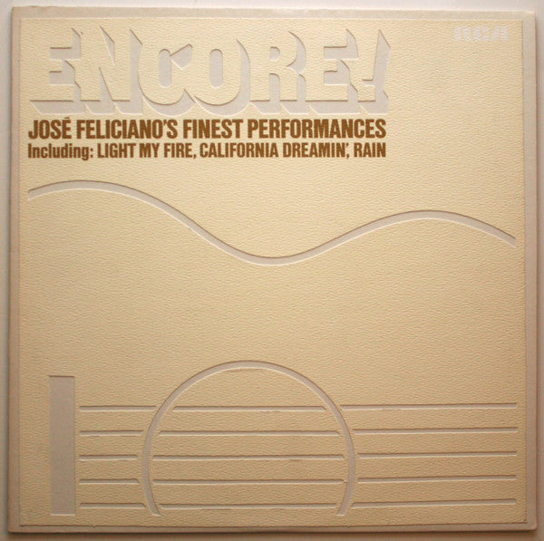 José Feliciano - Encore! José Feliciano's Finest Performances - LP