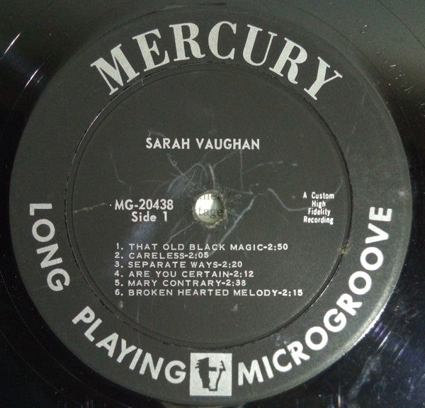 Sarah Vaughan - The Magic Of Sarah Vaughan - LP
