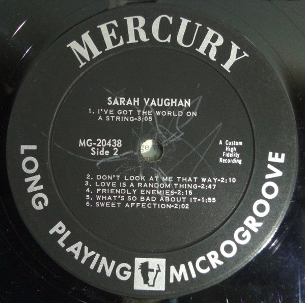 Sarah Vaughan - The Magic Of Sarah Vaughan - LP