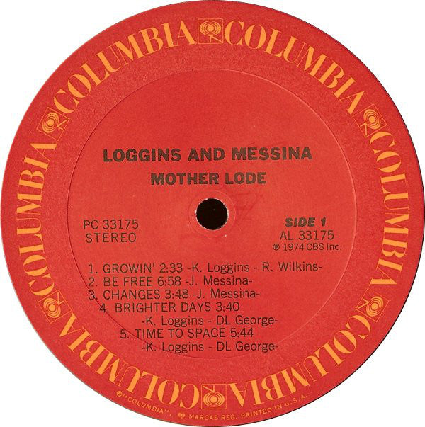 Loggins And Messina - Mother Lode - LP