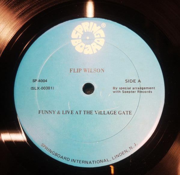 Flip Wilson - Funny & Live At The Village Gate - LP