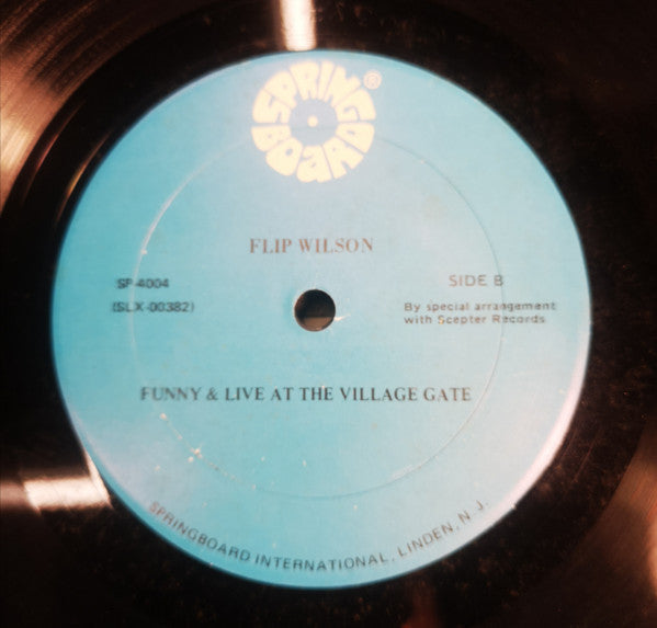 Flip Wilson - Funny & Live At The Village Gate - LP