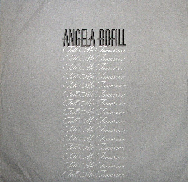 Angela Bofill - Tell Me Tomorrow - LP