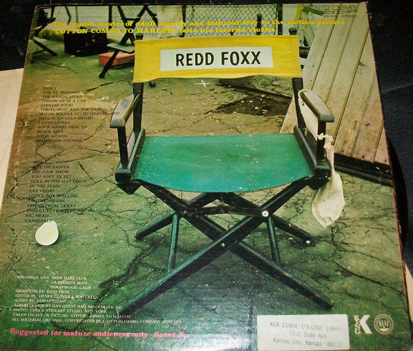 Redd Foxx - Matinee Idol - LP