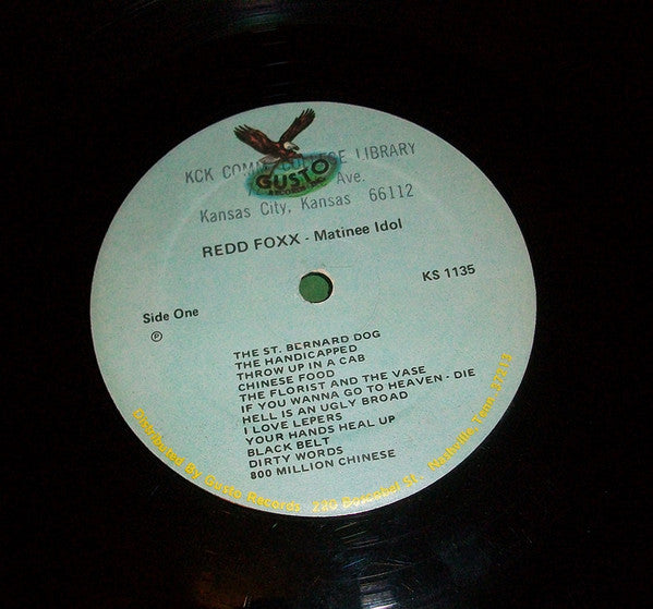 Redd Foxx - Matinee Idol - LP