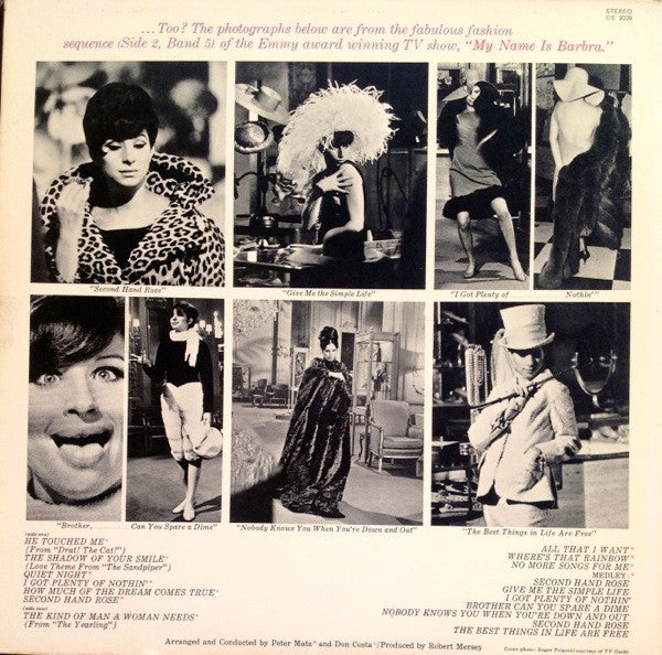 Barbra Streisand - My Name Is Barbra, Two... - LP