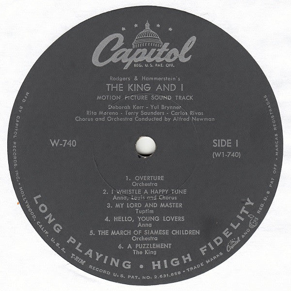 Rodgers And Hammerstein* - The King And I - LP