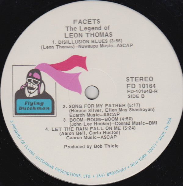 Leon Thomas - Facets - The Legend Of Leon Thomas - LP