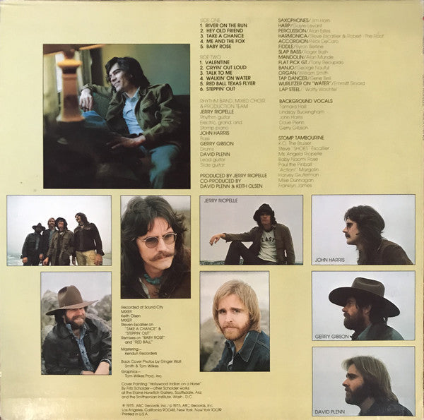 Jerry Riopelle - Take A Chance - LP