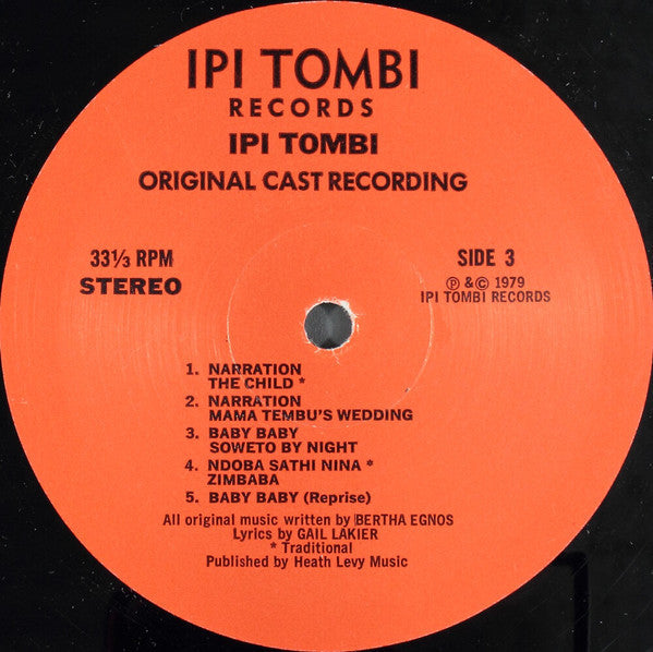 Ipi-Tombi - Bertha Egnos & Gail Lakier's Ipi Tombi: Original Cast Recording