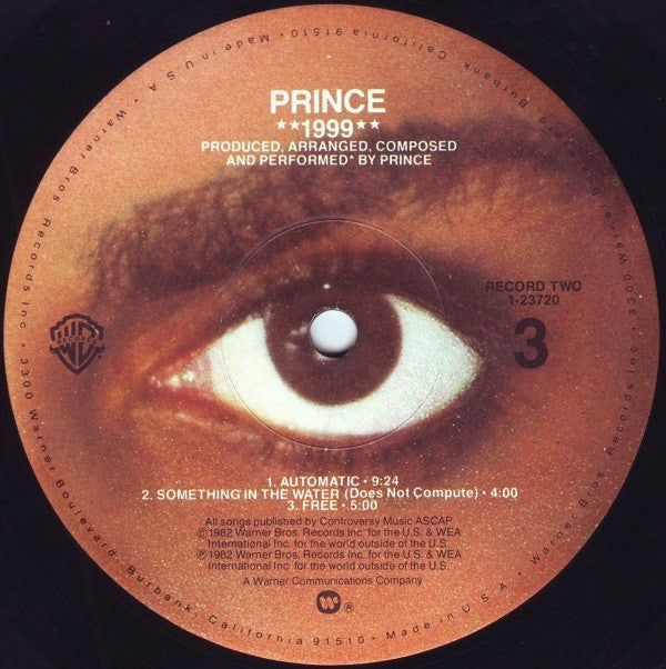 Prince - 1999 - LP