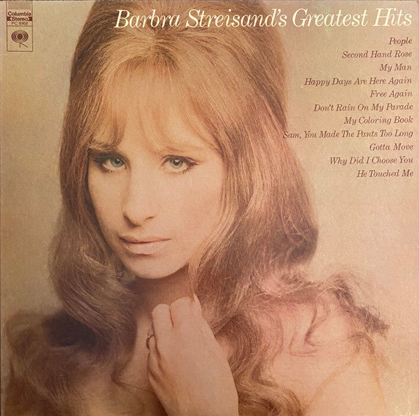 Barbra Streisand - Barbra Streisand's Greatest Hits - LP