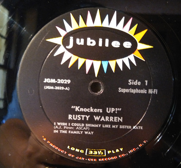 Rusty Warren - Knockers Up! - LP