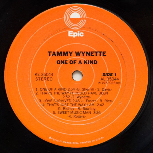 Tammy Wynette - One Of A Kind - LP