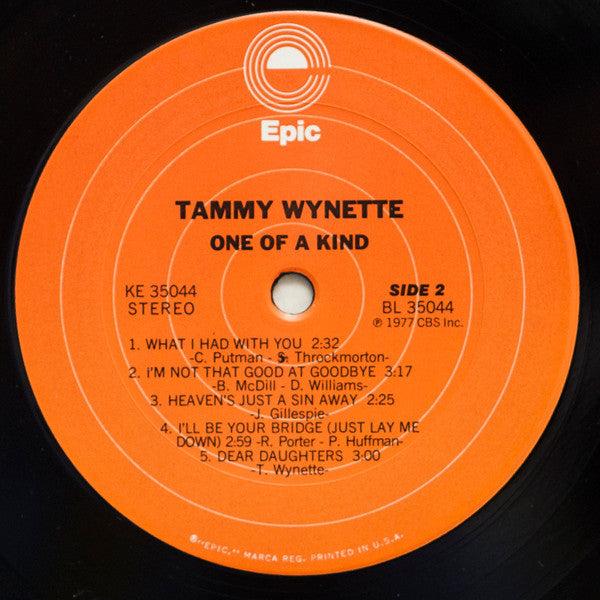 Tammy Wynette - One Of A Kind - LP