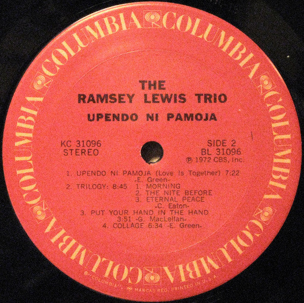 The Ramsey Lewis Trio - Upendo Ni Pamoja - LP
