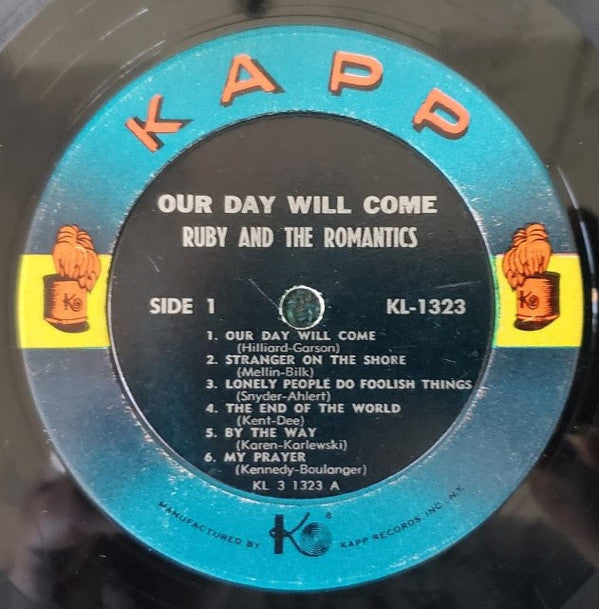 Ruby And The Romantics - Our Day Will Come - LP