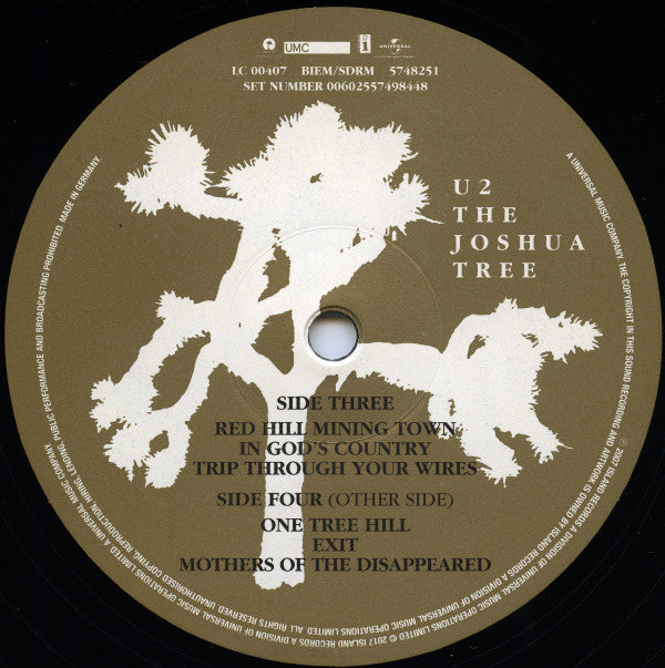 U2 - The Joshua Tree - LP