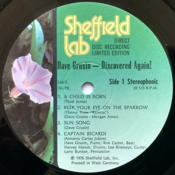 Dave Grusin - Discovered Again! - LP
