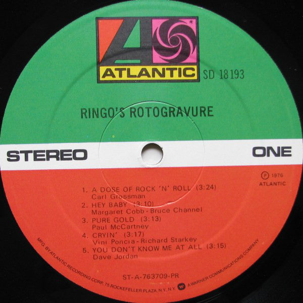 Ringo Starr - Ringo's Rotogravure - LP
