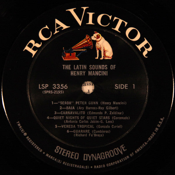 Henry Mancini - The Latin Sound Of Henry Mancini - LP