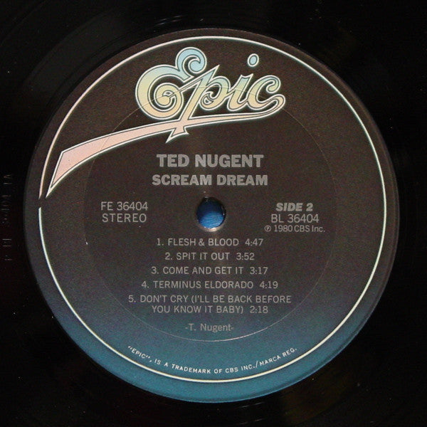 Ted Nugent - Scream Dream - LP