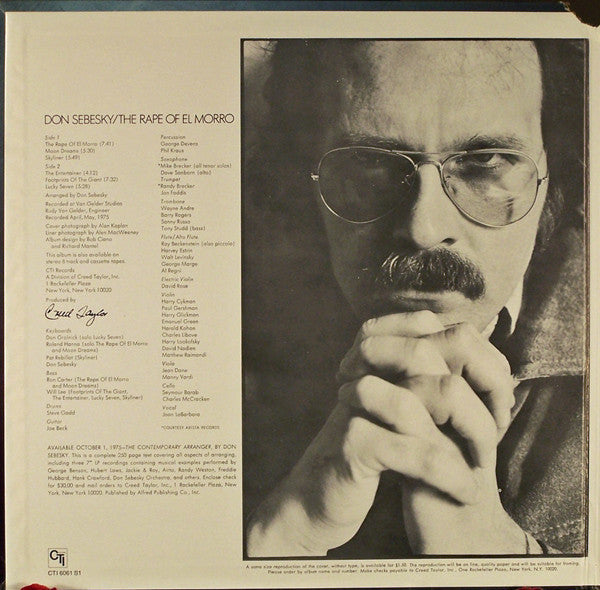 Don Sebesky - The Rape Of El Morro - LP