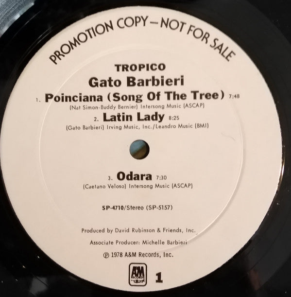 Gato Barbieri - Tropico - LP