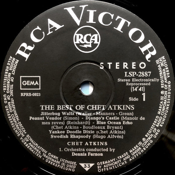 Chet Atkins - The Best Of Chet Atkins - LP