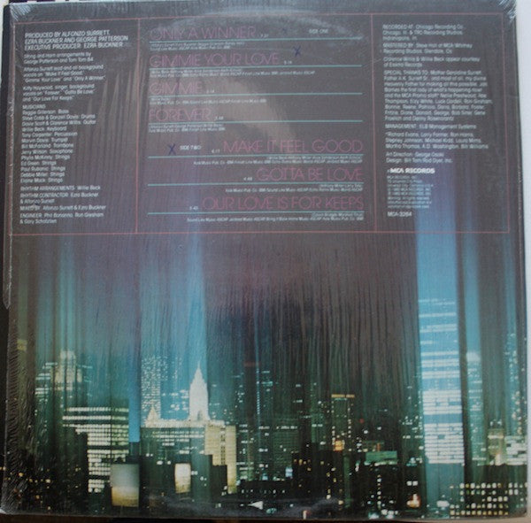 Alfonzo Surrett* - Comin' Out - LP