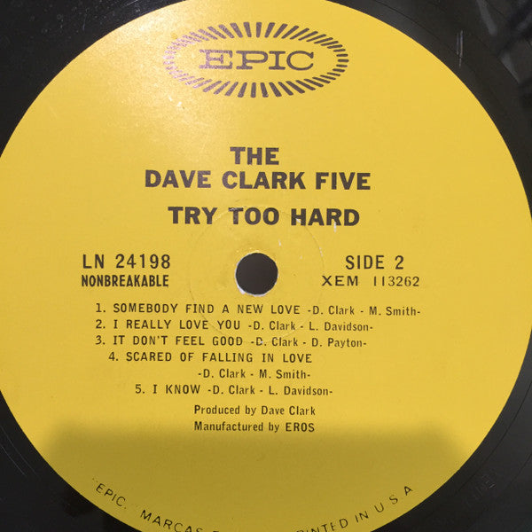The Dave Clark Five - Try Too Hard
