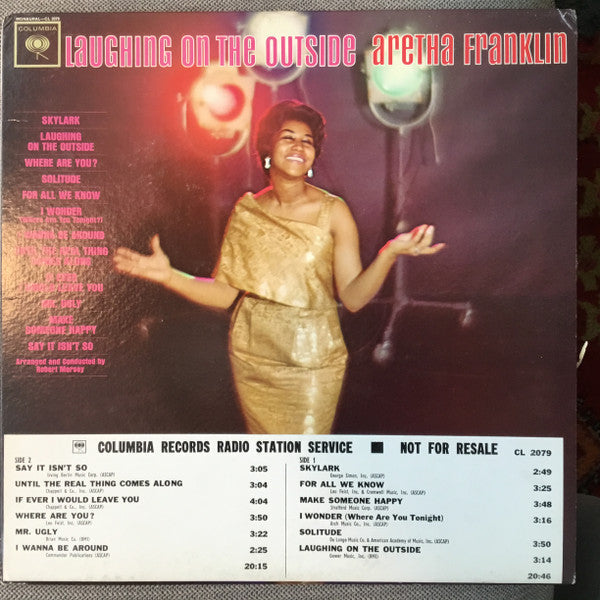 Aretha Franklin - Laughing On The Outside - LP