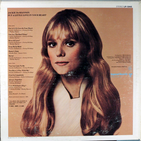 Jackie DeShannon - Put A Little Love In Your Heart - LP