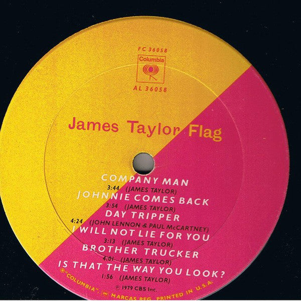 James Taylor (2) - Flag - LP