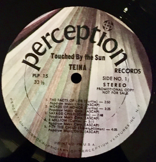 Teina - Touched By The Sun - LP