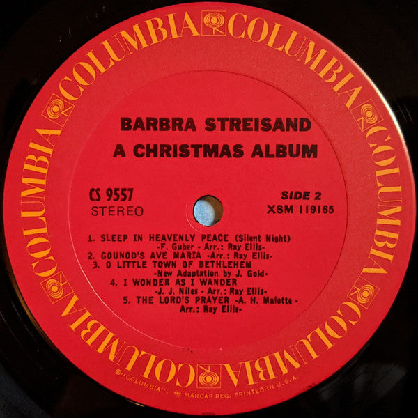 Barbra Streisand - A Christmas Album - LP