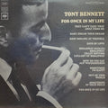 Tony Bennett - For Once In My Life - LP