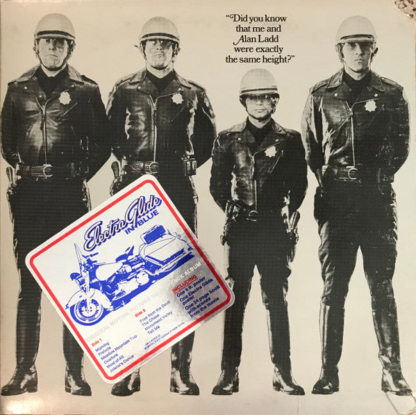 James William Guercio - Electra Glide In Blue (Original Motion Picture Soundtrack) - LP